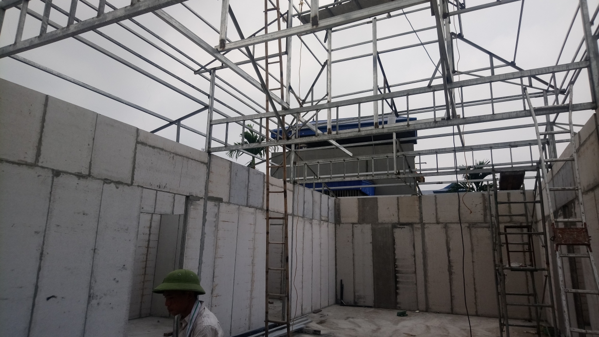 Biệt thự nhà vường, diện tích 160m2 sàn/ P6 